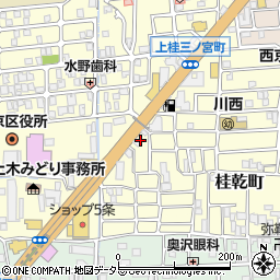 ＩＴＴＯ個別指導学院京都西京上桂校周辺の地図