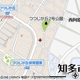 愛知県知多市つつじが丘2丁目10周辺の地図