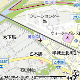 東田公園周辺の地図