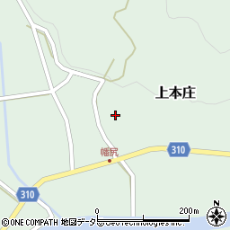 兵庫県三田市上本庄436周辺の地図