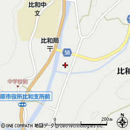 広島県庄原市比和町比和744周辺の地図