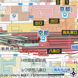 株式会社近鉄リテールサービス　京都営業所周辺の地図