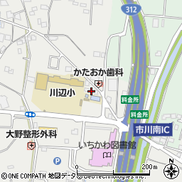 兵庫県神崎郡市川町西川辺348周辺の地図