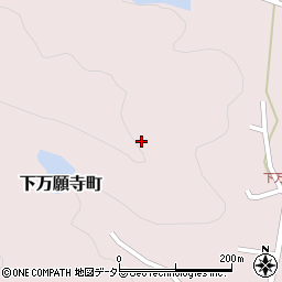 兵庫県加西市下万願寺町周辺の地図