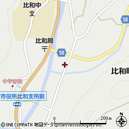 広島県庄原市比和町比和743周辺の地図