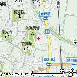 愛知県知多郡東浦町緒川屋敷壱区35周辺の地図