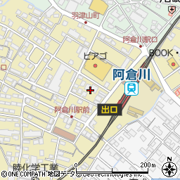 三重県四日市市阿倉川町9周辺の地図