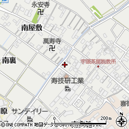 愛知県安城市宇頭茶屋町南裏17周辺の地図