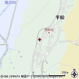 滋賀県湖南市平松555-45周辺の地図