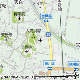 愛知県知多郡東浦町緒川屋敷壱区34周辺の地図