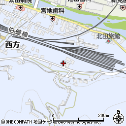 岡山県新見市西方84周辺の地図