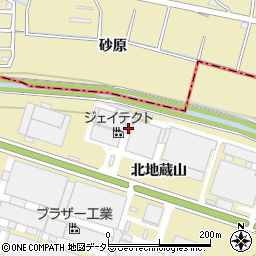 株式会社ジェイテクト　東刈谷事業場周辺の地図