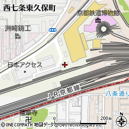 京都府京都市下京区梅小路頭町10周辺の地図