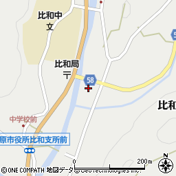 広島県庄原市比和町比和738周辺の地図