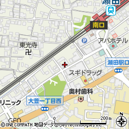 成田矯正歯科医院周辺の地図