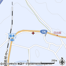 兵庫県三田市藍本471周辺の地図