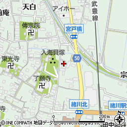 愛知県知多郡東浦町緒川屋敷壱区32周辺の地図