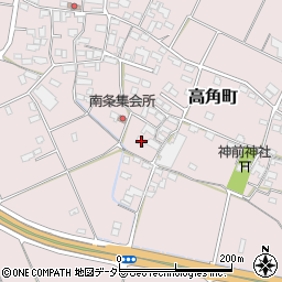 三重県四日市市高角町178-1周辺の地図