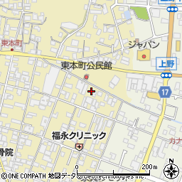 兵庫県西脇市西脇5周辺の地図