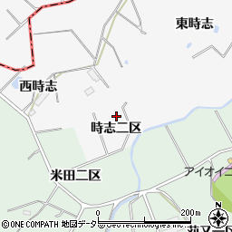 愛知県知多郡東浦町森岡時志二区周辺の地図