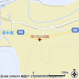 塚口町公民館周辺の地図