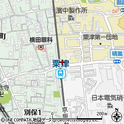 滋賀県大津市御殿浜6-29周辺の地図