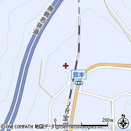 兵庫県三田市藍本573周辺の地図