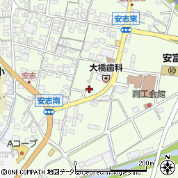 西兵庫信用金庫安富支店周辺の地図