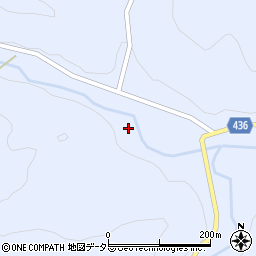 愛知県新城市作手岩波タキノマヘ周辺の地図
