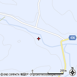 愛知県新城市作手岩波（タキノマヘ）周辺の地図