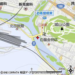 江道橋周辺の地図