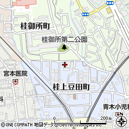 京都府京都市西京区桂上豆田町9周辺の地図