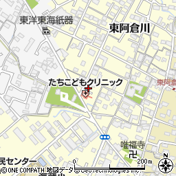 三重県四日市市東阿倉川504周辺の地図
