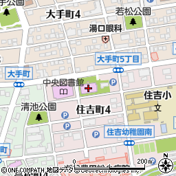 刈谷市美術館周辺の地図