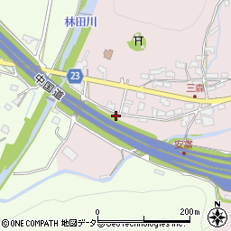 兵庫県姫路市安富町三森40周辺の地図