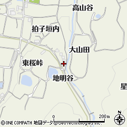 京都府亀岡市曽我部町寺地明谷11周辺の地図