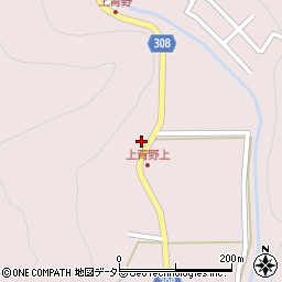 兵庫県三田市上青野85周辺の地図