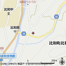 広島県庄原市比和町比和725周辺の地図