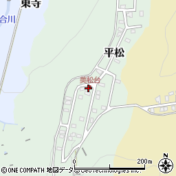 滋賀県湖南市平松555-54周辺の地図