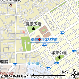 静岡市支援センターなごやか周辺の地図
