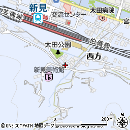 岡山県新見市西方396周辺の地図