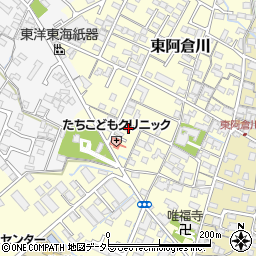三重県四日市市東阿倉川505-2周辺の地図
