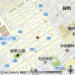 鈴屋クリーニング店周辺の地図