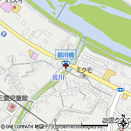 田川橋周辺の地図
