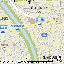 兵庫県西脇市西脇263-7周辺の地図