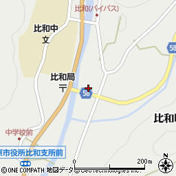 広島県庄原市比和町比和729周辺の地図