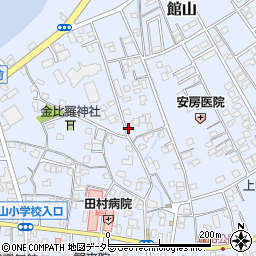 千葉県館山市館山周辺の地図