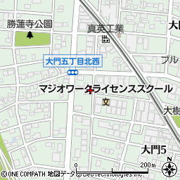 水道修理の救急車岡崎店周辺の地図