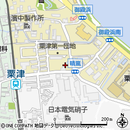 滋賀県大津市御殿浜11-10周辺の地図