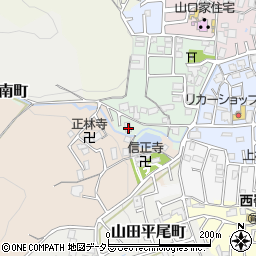 京都府京都市西京区山田南町11周辺の地図